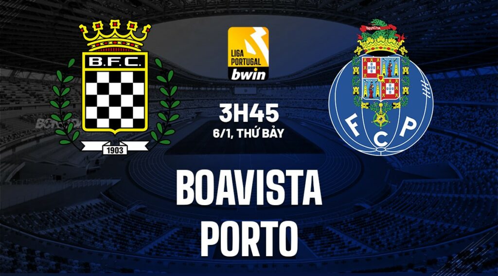 Soi kèo bóng đá Boavista vs Porto